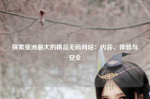探索亚洲最大的精品无码网站：内容、体验与安全
